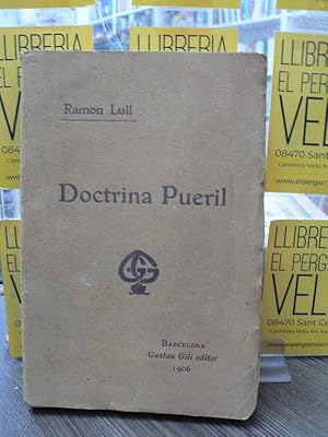 Imagen del vendedor de Libre de Doctrina pueril. Text lulià del segle XIII que vende El Pergamí Vell (Sant Celoni)