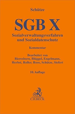 Bild des Verk�ufers f�r SGB X | Sozialverwaltungsverfahren und Sozialdatenschutz. Kommentar zum Verkauf von preigu