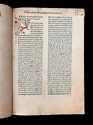 [Incunabula] Breviloquium (Opuscula part 1). 1484
