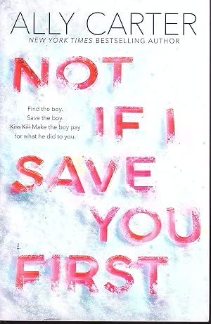 Seller image for Not If I Save You First for sale by Zoom Books Company