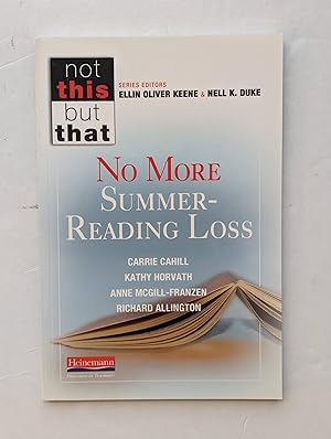 Seller image for No More Summer-Reading Loss (NOT THIS, BUT THAT) for sale by Greenworld Books
