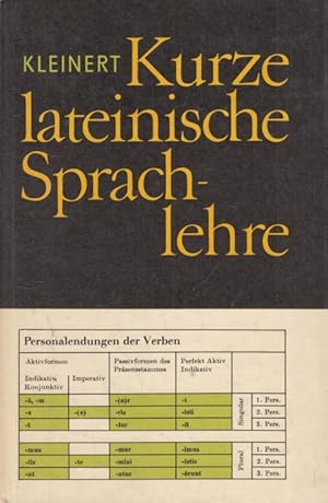 Bild des Verk�ufers f�r Kurze lateinische Sprachlehre zum Verkauf von Leipziger Antiquariat