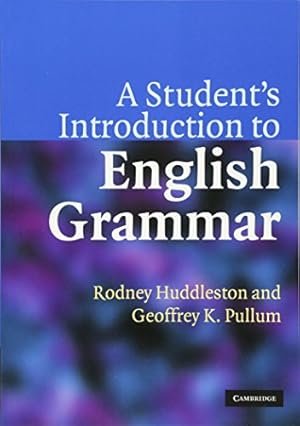Immagine del venditore per A Student's Introduction to English Grammar venduto da Bay State Book Company