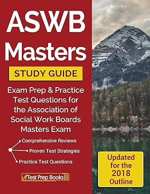 Image du vendeur pour ASWB Masters Study Guide: Exam Prep & Practice Test Questions for the Association of Social Work Boards Masters Exam mis en vente par Zoom Books East