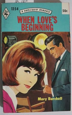 Seller image for When Love's Beginning (#1354 in the Original Vintage Collectible HARLEQUIN Mass Market Paperback Series) for sale by Comic World