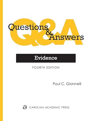 Seller image for Questions & Answers: Evidence (Questions & Answers Series) for sale by clickgoodwillbooks