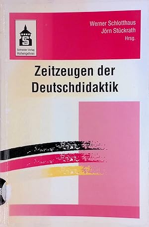 Seller image for Zeitzeugen der Deutschdidaktik. Diskussionsforum Deutsch; Bd. 13. for sale by books4less (Versandantiquariat Petra Gros GmbH & Co. KG)