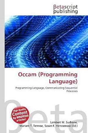 Seller image for Occam (Programming Language) for sale by BuchWeltWeit Ludwig Meier e.K.