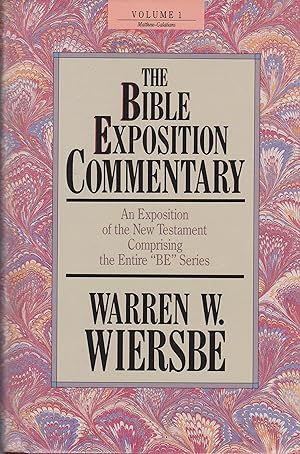 Seller image for Bible Exposition Commentary, Vol. 1: New Testament for sale by MERS Goodwill