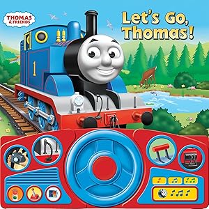 Seller image for Thomas & Friends - Let's Go Thomas! Interactive Steering Wheel Sound Book - PI Kids for sale by MERS Goodwill