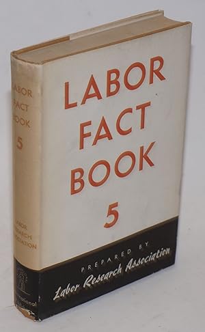 Seller image for Labor fact book 5 for sale by Bolerium Books Inc.