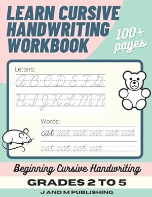 Seller image for Learn Cursive Handwriting Workbook for sale by Rarewaves.com UK