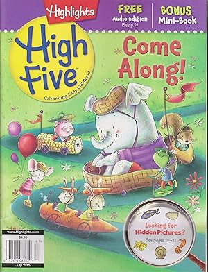 Seller image for Highlights High Five Magazine July 2015 for sale by -OnTimeBooks-