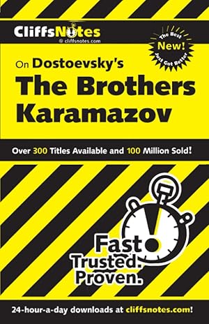Immagine del venditore per CliffsNotes on Dostoevsky's The Brothers Karamazov (CliffsNotes on Literature) venduto da Bay State Book Company
