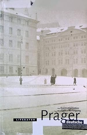 Imagen del vendedor de Prager deutsche Literatur vom Expressionismus bis zu Exil und Verfolgung : Ausstellungsbuch ; [Literaturhaus Berlin, 28. Juli - 17. September 1995 ; Freie Akademie der K�nste in Hamburg, 27. September - 29. Oktober 1995 ; Franz-Kafka-Zentrum, Prag, 9. November - 17. Dezember 1995]. Literaturhaus Berlin: Texte aus dem Literaturhaus Berlin ; Bd. 11; Teil von: Handbibliotheken Exilsammlungen a la venta por books4less (Versandantiquariat Petra Gros GmbH & Co. KG)