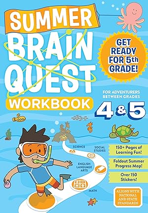 Bild des Verk�ufers f�r Summer Brain Quest: Between Grades 4 & 5 zum Verkauf von Dream Books Co.
