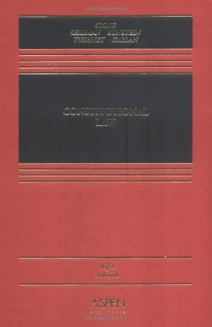 Imagen del vendedor de Constitutional Law a la venta por -OnTimeBooks-