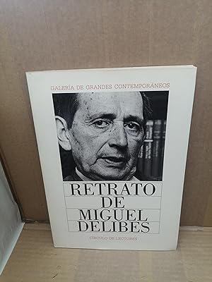 Immagine del venditore per Retrato de Miguel Delibes (Galer�a de Grandes Contempor�neos, C�rculo de Lectores 1986) venduto da Libros Angulo