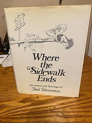 Seller image for Where the Sidewalk Ends, by Shel Silverstein, FIRST Edition, later printing for sale by BRITTON BOOKSELLERS