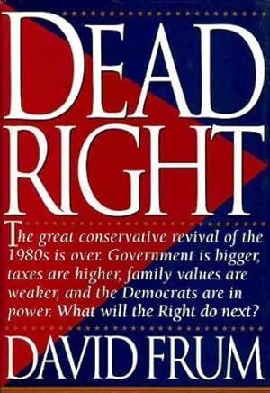 Immagine del venditore per Dead Right venduto da Goodwill Books