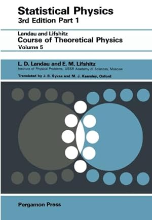 Seller image for Statistical Physics, Part 1, 3rd Revised and Enlarged Edition for sale by Solr Books
