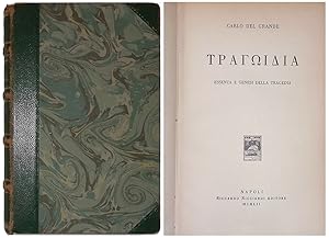 Imagen del vendedor de Tragedia. Essenza e genesi della tragedia que vende FolignoLibri