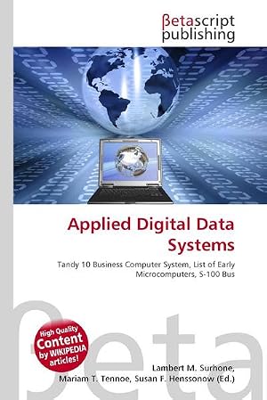 Imagen del vendedor de Applied Digital Data Systems a la venta por buchversandmimpf2000
