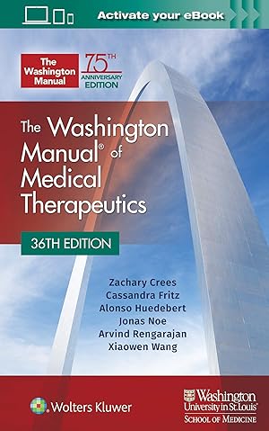Bild des Verk�ufers f�r The Washington Manual of Medical Therapeutics Paperback zum Verkauf von Dream Books Co.