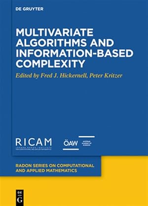 Seller image for Multivariate Algorithms and Information-based Complexity for sale by GreatBookPricesUK