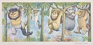 Seller image for WHERE THE WILD THINGS ARE, ORIGINAL SIGNED LITHOGRAPH for sale by Meier And Sons Rare Books