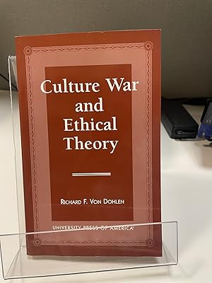 Imagen del vendedor de Culture War and Ethical Theory a la venta por Friendly Books