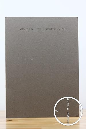 Imagen del vendedor de John DePol: The Aralia Press a la venta por North Books: Used & Rare