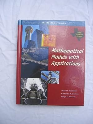 Seller image for Mathematical Models With Applications, Texas Teacher's Edition for sale by Bay State Book Company