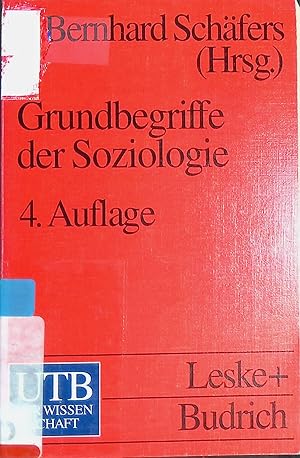 Immagine del venditore per Grundbegriffe der Soziologie. UTB ; (Nr 1416) venduto da books4less (Versandantiquariat Petra Gros GmbH & Co. KG)