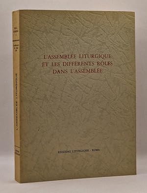 Imagen del vendedor de L'Assembl�e liturgique et les diff�rents r�les dans l'assembl�e. Conf�rences Saint-Serge (XXIIIe semaine d'�tudes liturgiques - Paris, 28 juin - 1er juillet 1976). a la venta por Librairie Pierre Brunet