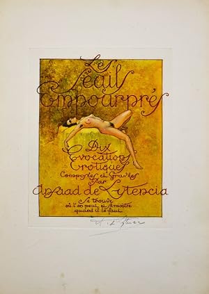Imagen del vendedor de Les Seuils empourpr�s. Dix �vocations �rotiques. a la venta por Librairie Ga�lle Cambon