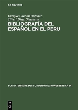 Immagine del venditore per Bibliograf�a del espanol en el Peru -Language: spanish venduto da GreatBookPricesUK