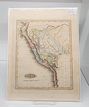 Bild des Verk�ufers f�r Map of Peru zum Verkauf von Attic Books (ABAC, ILAB)