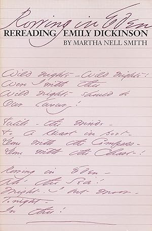 Immagine del venditore per Rowing in Eden: Rereading Emily Dickinson venduto da Goodwill of Greater Milwaukee and Chicago
