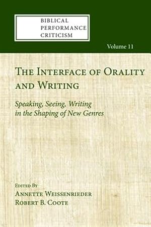 Immagine del venditore per The Interface Of Orality And Writing venduto da GreatBookPrices