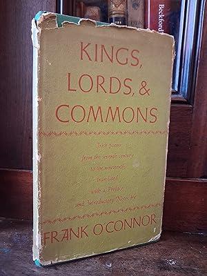 Seller image for Kings, Lords & Commons: An Anthology from the Irish for sale by Temple Bar Bookshop