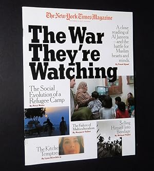 Image du vendeur pour The New York Times Magazine, November 18, 2001: The War They're Watching mis en vente par A&D Books