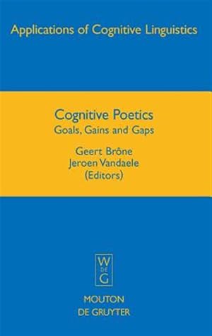 Immagine del venditore per Cognitive Poetics : Goals, Gains and Gaps venduto da GreatBookPricesUK