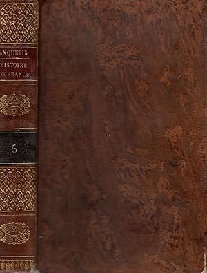 Seller image for Histoire de France depuis les Gaulois jusqu'� la mort de Louis XVI. tome V for sale by Librairie Diona