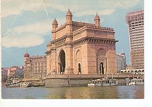 Bild des Verk�ufers f�r Postal 036749 : Gateway of India & TajMahal Hotel Bombay zum Verkauf von El Boletin