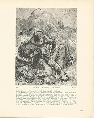 Seller image for LAMINA 1433: VAN GOGH. The sheaf-binder for sale by El Boletin