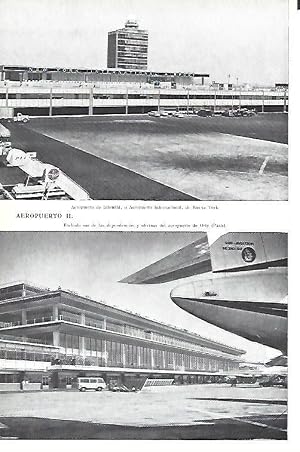 Bild des Verk�ufers f�r LAMINA ESPASA 40368: Aeropuertos de Nueva York y de Orly zum Verkauf von El Boletin