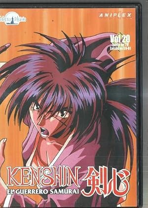 Seller image for DVD MANGA: KENSHIN EL GUERRERO SAMURAI vol 20 episodios 59 al 61 for sale by El Boletin