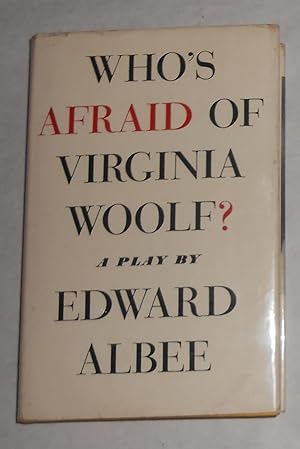 Image du vendeur pour Who's Afraid of Virginia Woolf (SIGNED UK FIRST EDITION) mis en vente par David Bunnett Books