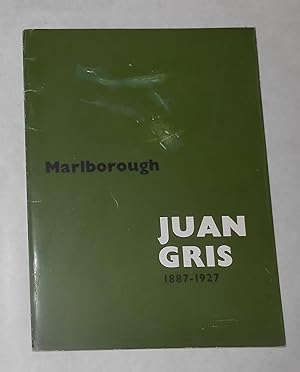 Image du vendeur pour Juan Gris 1887-1927 - Retrospective Exhibition (Marlborough Fine Art, London February - March 1958) mis en vente par David Bunnett Books
